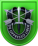 10th Special Forces Group Flash Patch With Crest