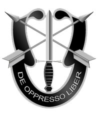 metal art Special Forces Crest 